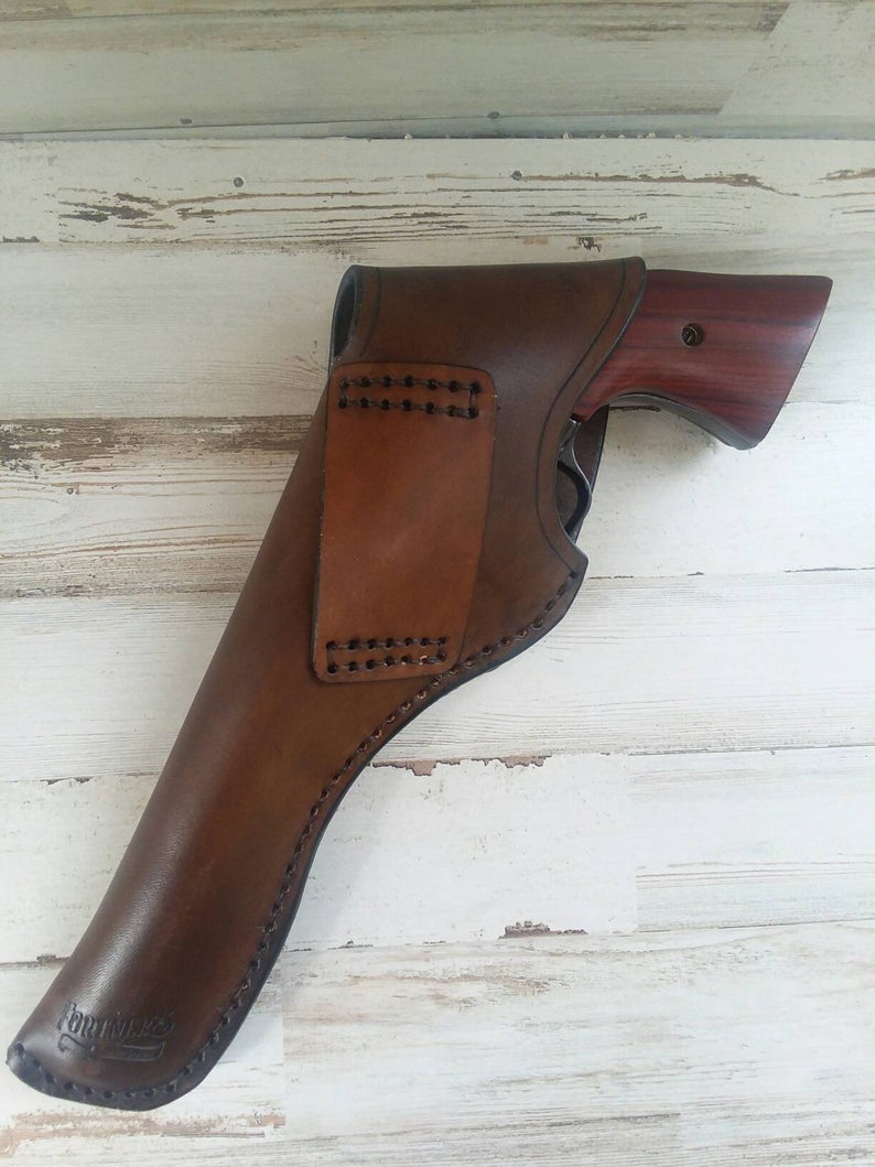 Single Action Revolver Holster and Belt Rig – Fortner's Frontier Leather
