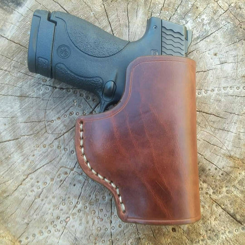 Smith and Wesson M&P Shield 9mm Leather Holster